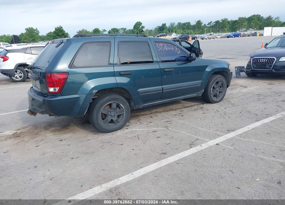 2005 JEEP GRAND CHEROKEE LAREDO VIN: 1J4GR48K65C651733