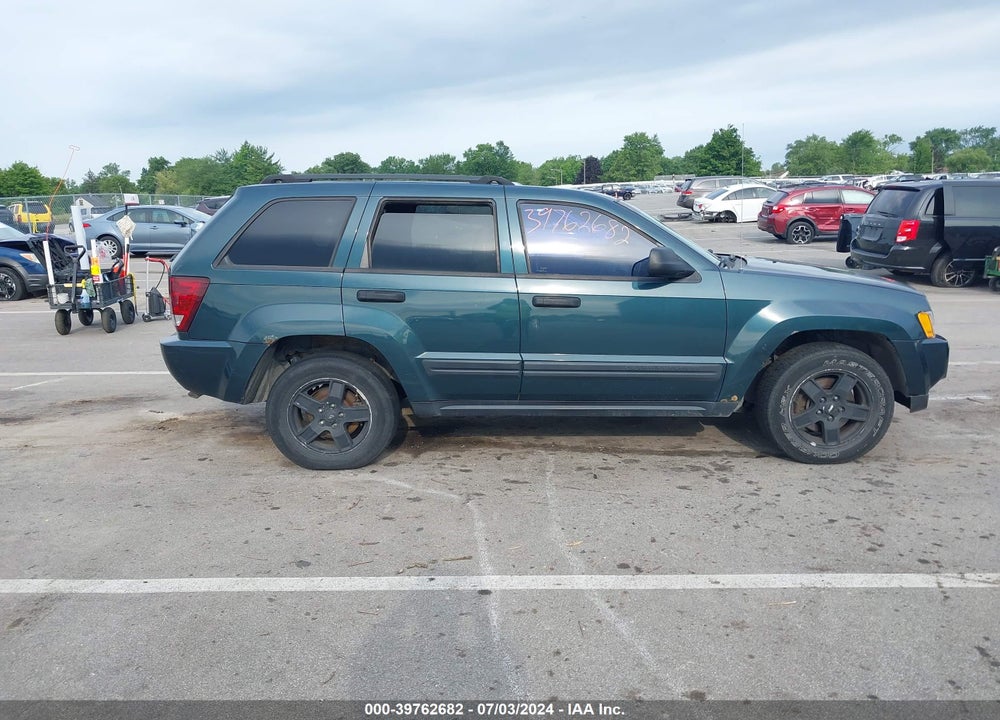 2005 JEEP GRAND CHEROKEE LAREDO VIN: 1J4GR48K65C651733