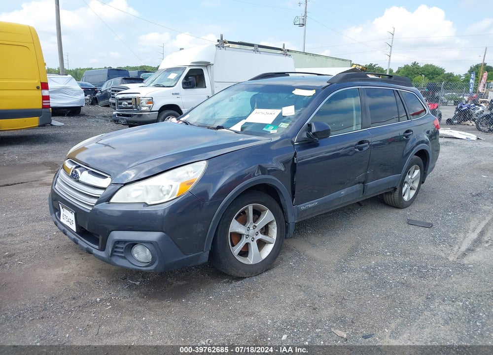 2013 SUBARU OUTBACK 2.5I PREMIUM VIN: 4S4BRBCC0D3205589