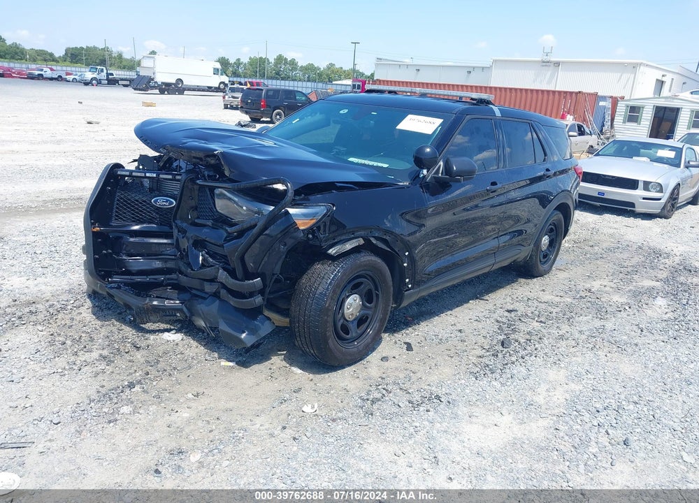 2022 FORD POLICE INTERCEPTOR UTILITY VIN: 1FM5K8AC6NGB37199