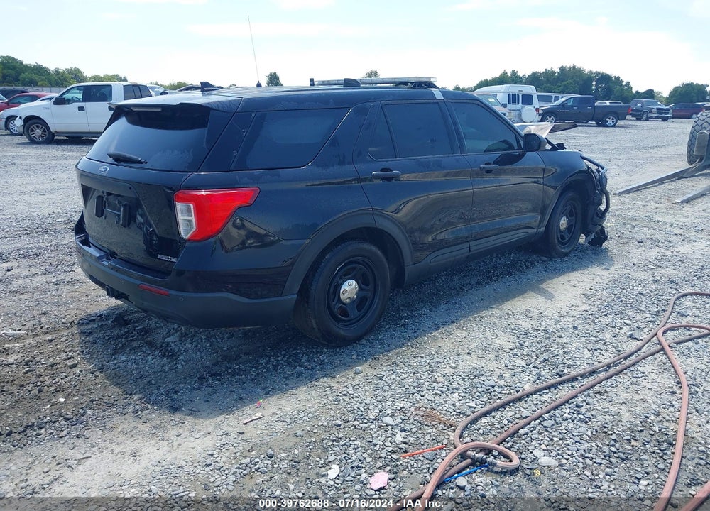 2022 FORD POLICE INTERCEPTOR UTILITY VIN: 1FM5K8AC6NGB37199