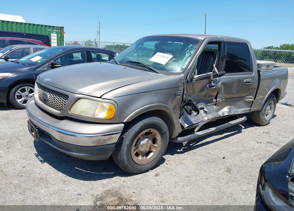 2002 FORD F-150 LARIAT/XLT VIN: 1FTRW07L32KD86944
