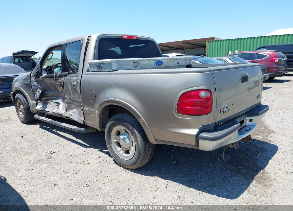 2002 FORD F-150 LARIAT/XLT VIN: 1FTRW07L32KD86944