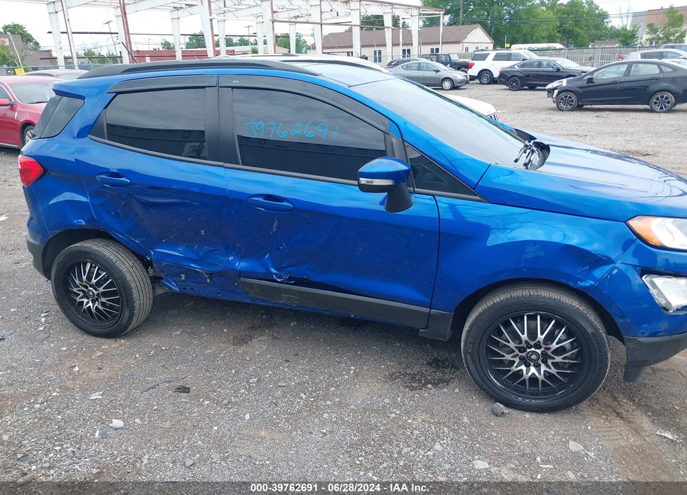 2021 FORD ECOSPORT SE VIN: MAJ6S3GL5MC404007