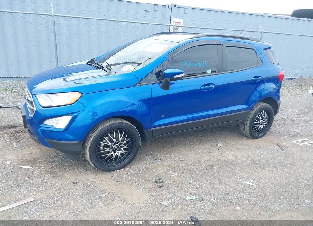 2021 FORD ECOSPORT SE VIN: MAJ6S3GL5MC404007