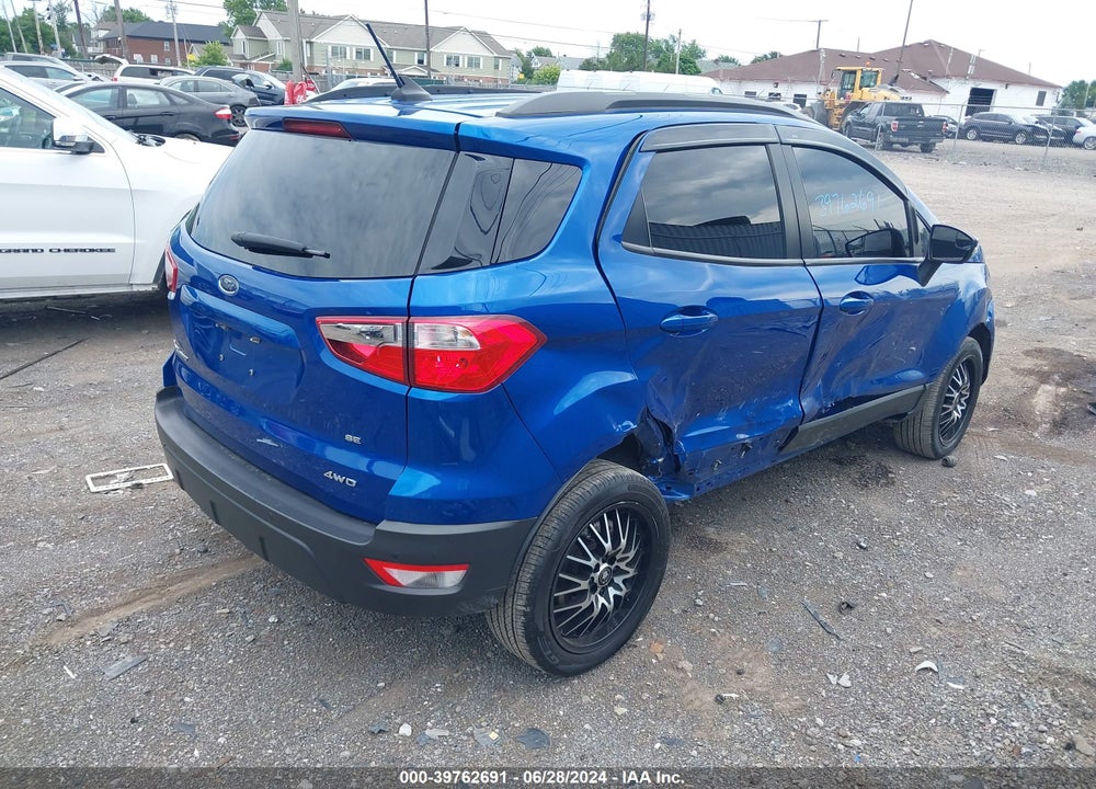 2021 FORD ECOSPORT SE VIN: MAJ6S3GL5MC404007