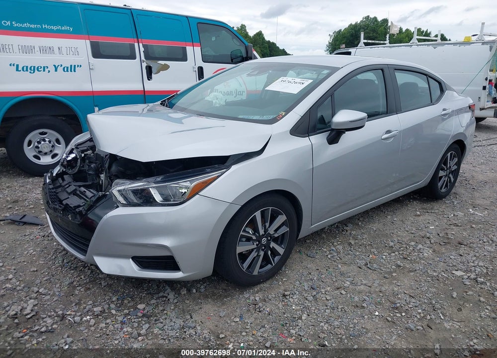 2021 NISSAN VERSA SV XTRONIC CVT VIN: 3N1CN8EV7ML850415