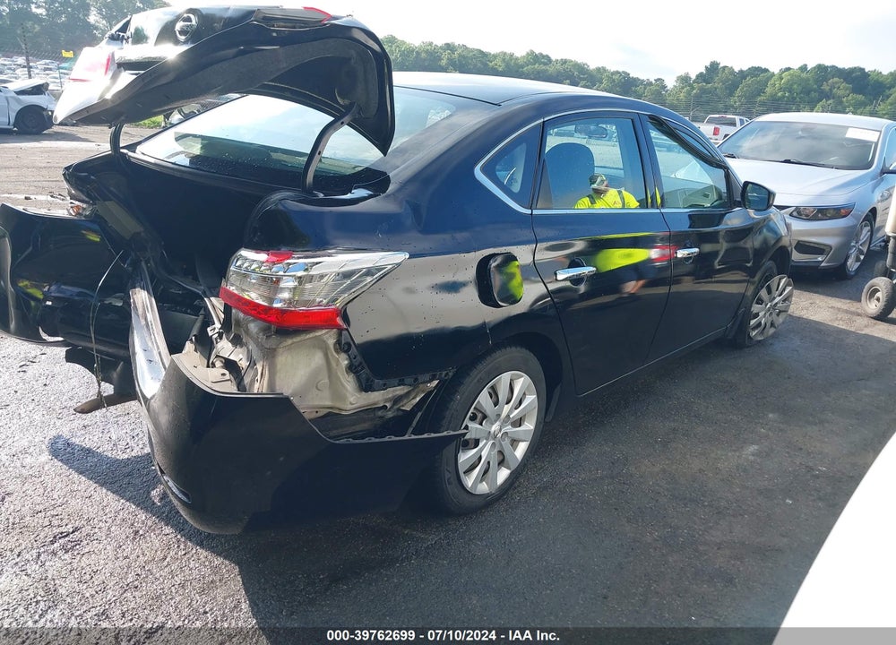 2016 NISSAN SENTRA S VIN: 3N1AB7APXGY271847