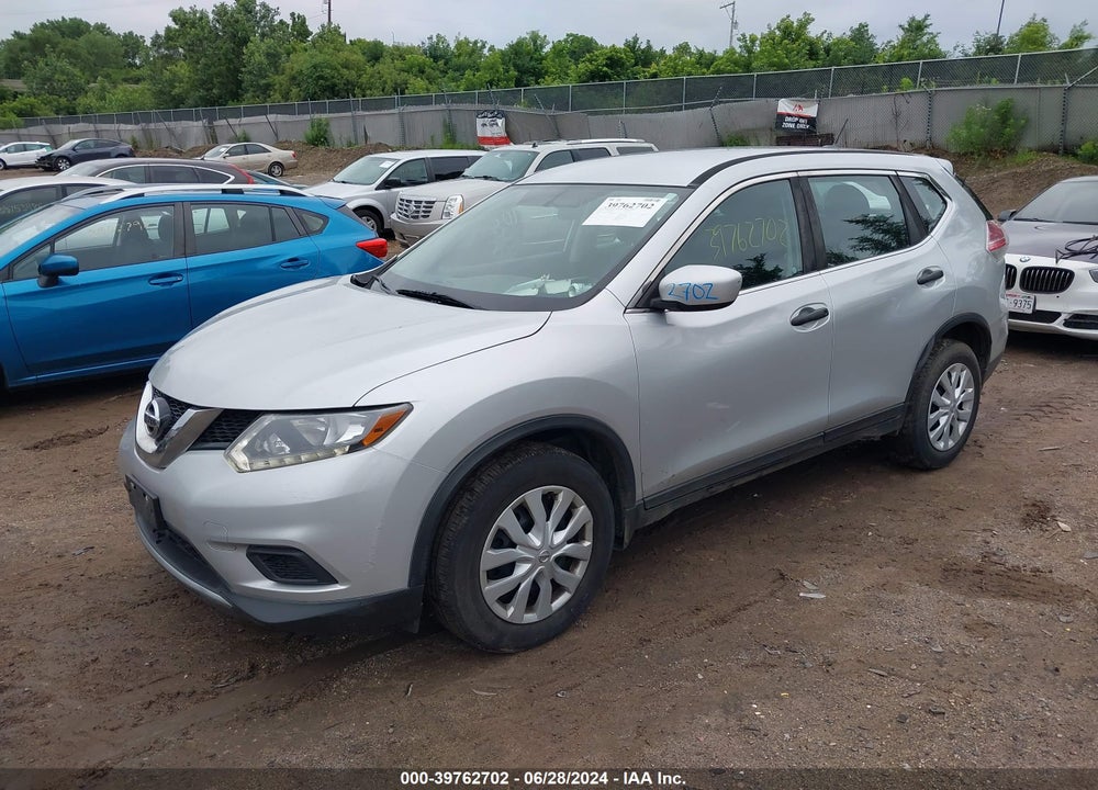 2016 NISSAN ROGUE S VIN: 5N1AT2MV5GC841166