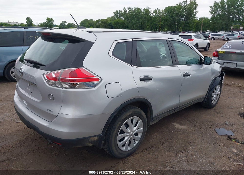 2016 NISSAN ROGUE S VIN: 5N1AT2MV5GC841166