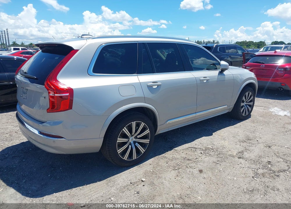 2024 VOLVO XC90 B5 CORE BRIGHT THEME VIN: YV4L12PK9R1189698