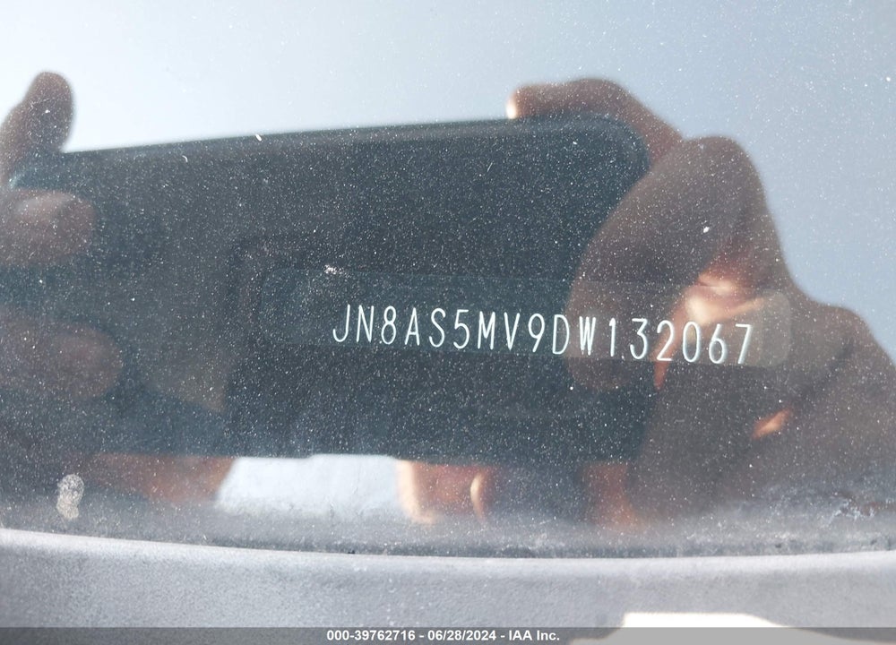 2013 NISSAN ROGUE SV W/SL PKG VIN: JN8AS5MV9DW132067