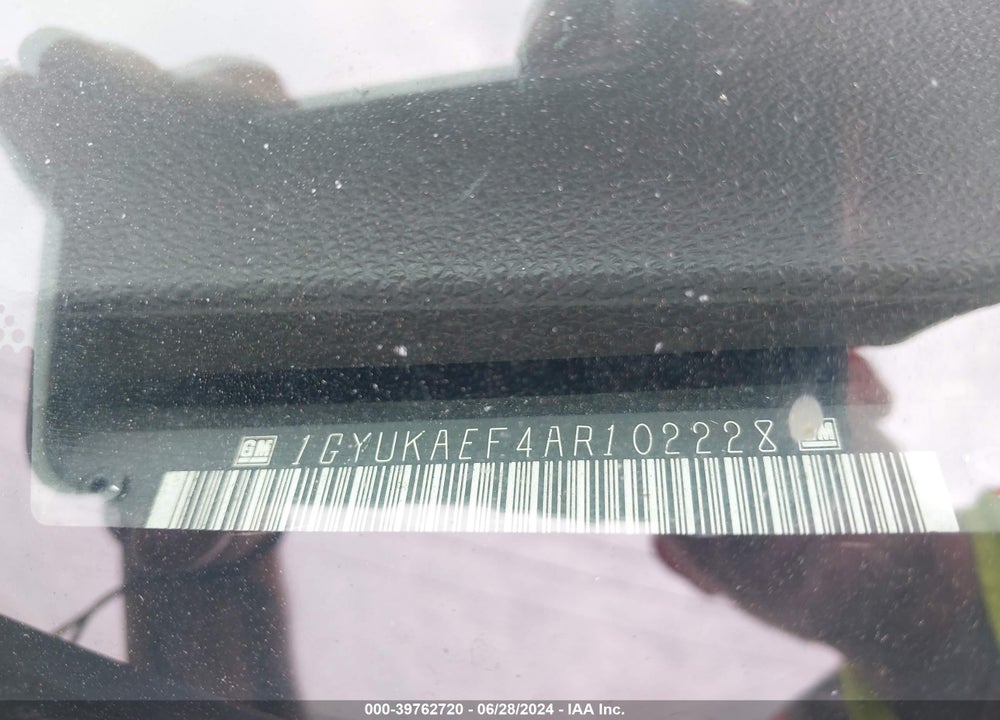 2010 CADILLAC ESCALADE STANDARD VIN: 1GYUKAEF4AR102228