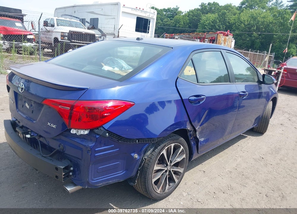 2017 TOYOTA COROLLA XSE VIN: 5YFBURHE8HP717653