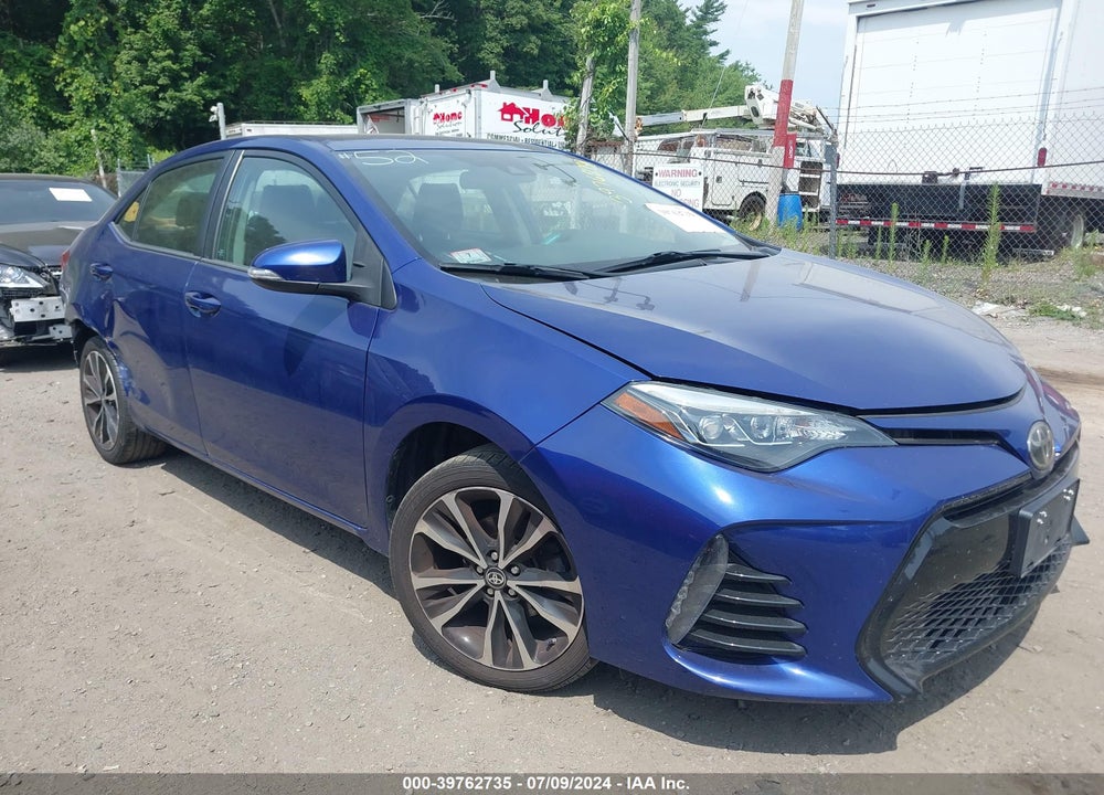 2017 TOYOTA COROLLA XSE VIN: 5YFBURHE8HP717653