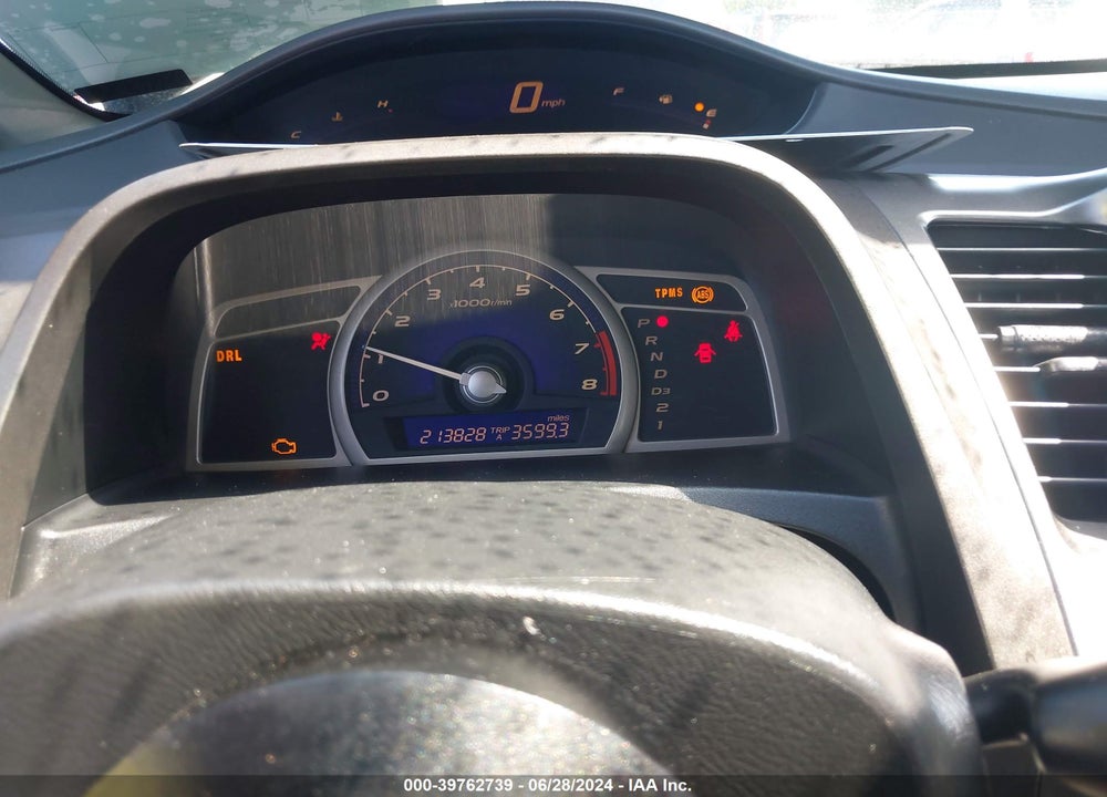 2009 HONDA CIVIC VIN: 2HGFA165X9H311588