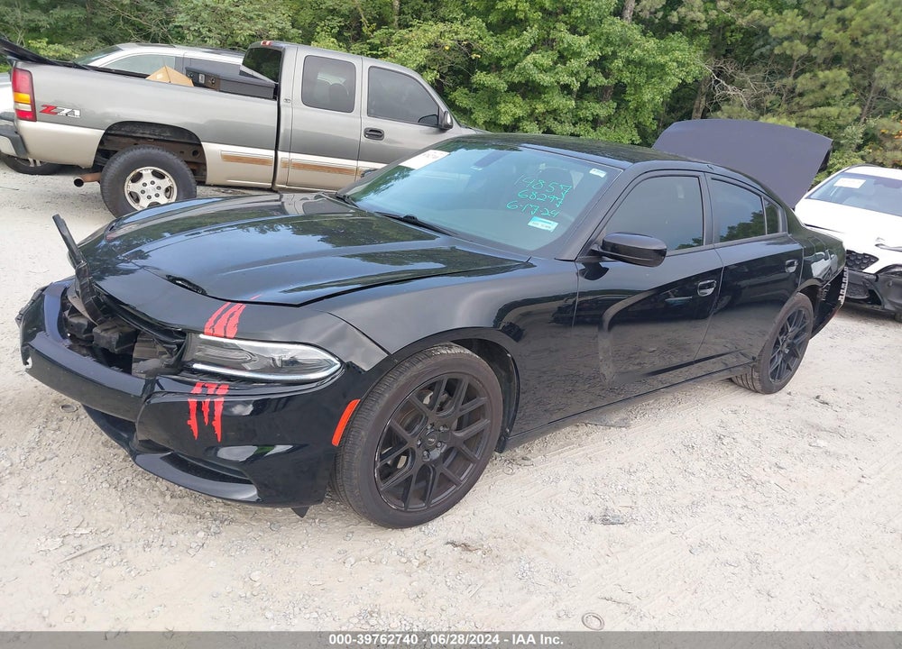 2018 DODGE CHARGER SXT RWD VIN: 2C3CDXBG7JH114857