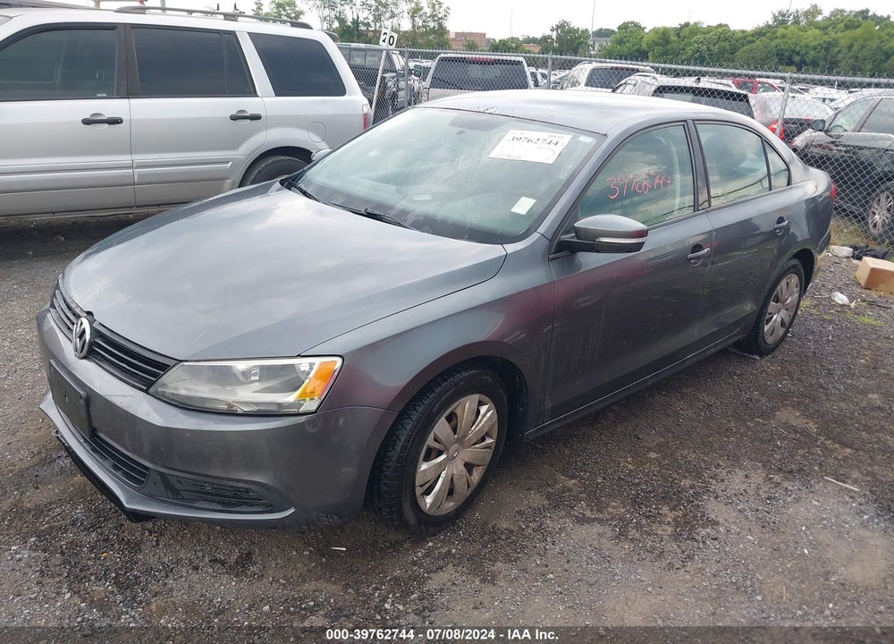2011 VOLKSWAGEN JETTA 2.5L SE VIN: 3VWDX7AJ3BM384270