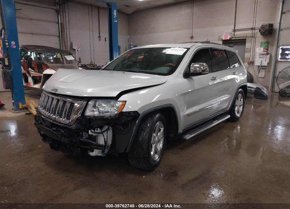 2012 JEEP GRAND CHEROKEE OVERLAND VIN: 1C4RJFCT8CC171367