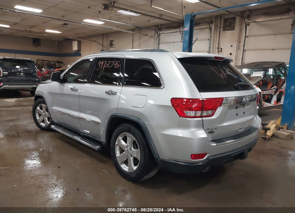 2012 JEEP GRAND CHEROKEE OVERLAND VIN: 1C4RJFCT8CC171367
