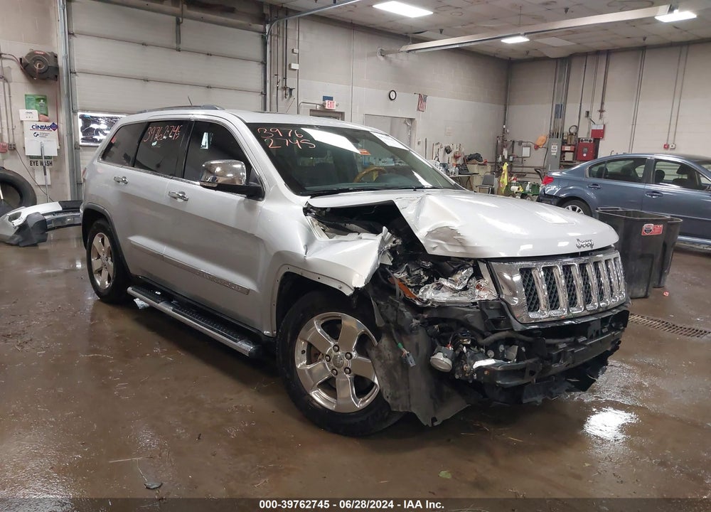 2012 JEEP GRAND CHEROKEE OVERLAND VIN: 1C4RJFCT8CC171367