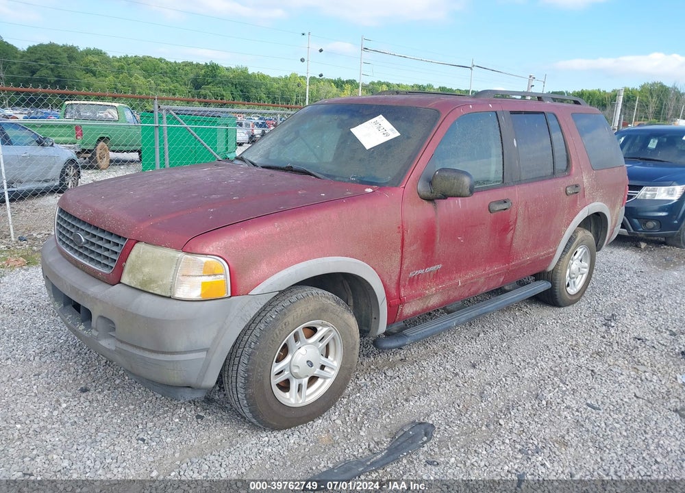 2002 FORD EXPLORER XLS VIN: 1FMZU62E02ZB07048