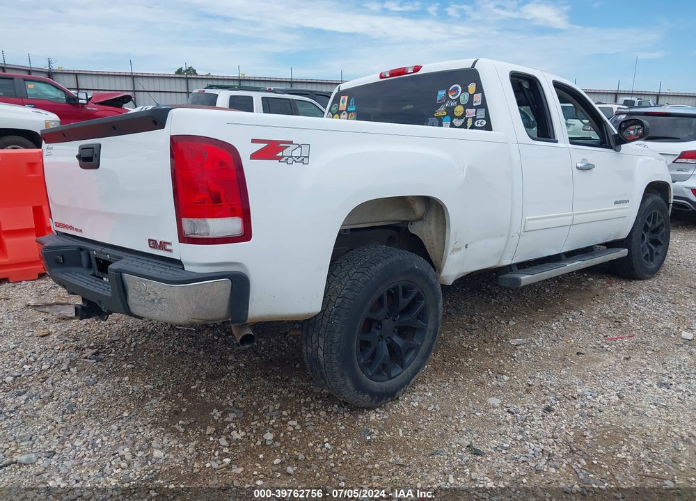 2013 GMC SIERRA 1500 SLE VIN: 1GTR2VE77DZ374594