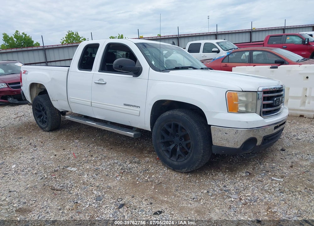 2013 GMC SIERRA 1500 SLE VIN: 1GTR2VE77DZ374594