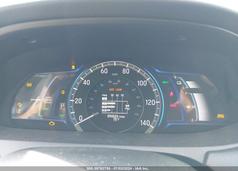 2017 HONDA ACCORD HYBRID VIN: JHMCR6F33HC002440