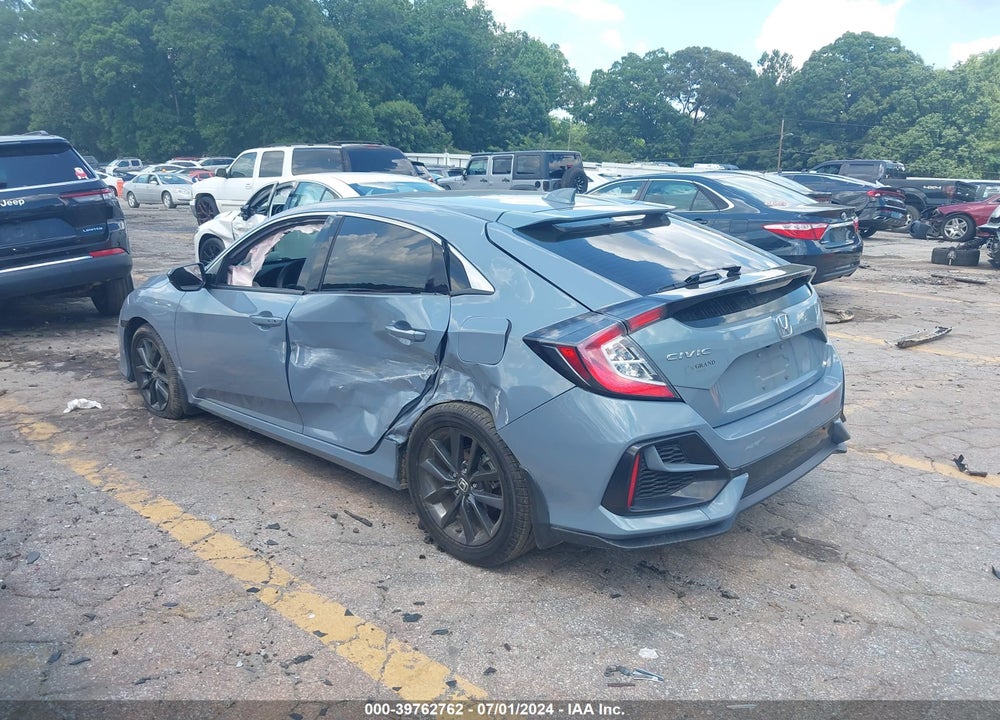 2021 HONDA CIVIC EX VIN: SHHFK7H69MU213315