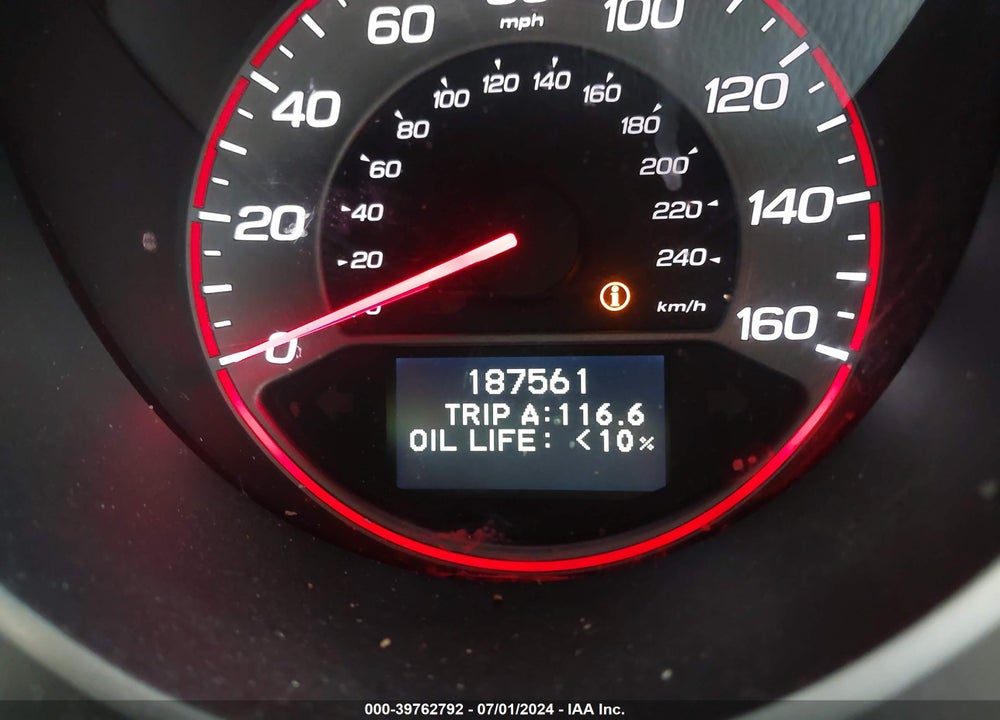 2007 ACURA TL TYPE S VIN: 19UUA76537A011283