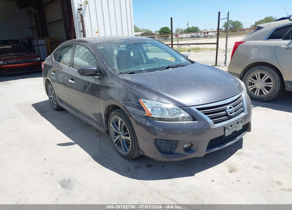 2013 NISSAN SENTRA SR VIN: 3N1AB7AP5DL763999