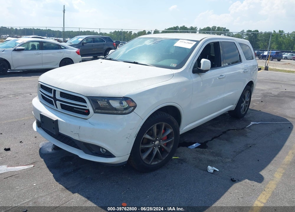 2017 DODGE DURANGO GT AWD VIN: 1C4RDJDG0HC870656