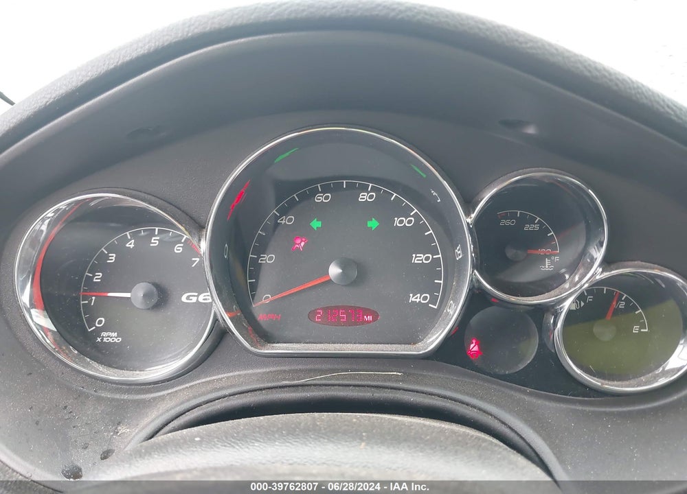 2007 PONTIAC G6 VIN: 1G2ZG58N374205111