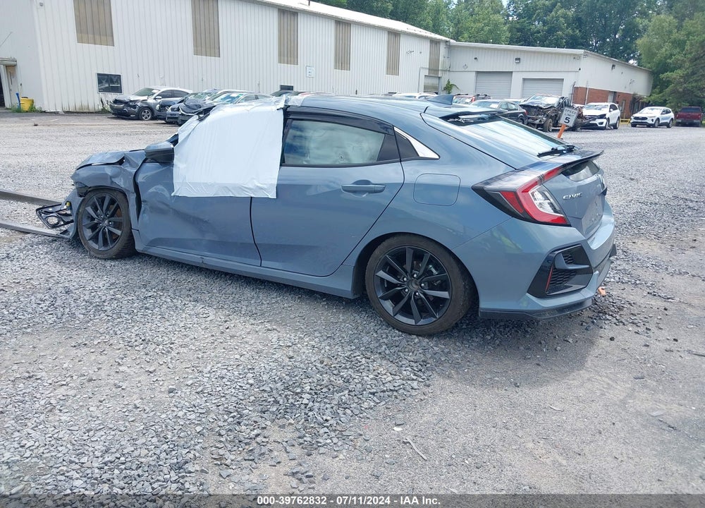 2020 HONDA CIVIC EX VIN: SHHFK7H66LU406164
