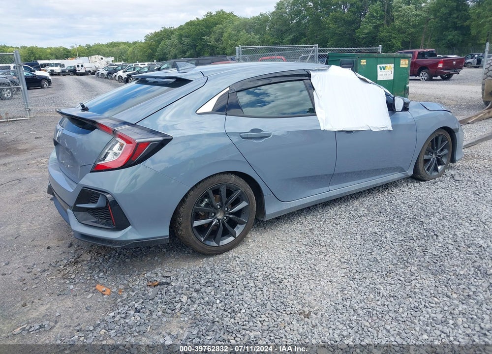 2020 HONDA CIVIC EX VIN: SHHFK7H66LU406164