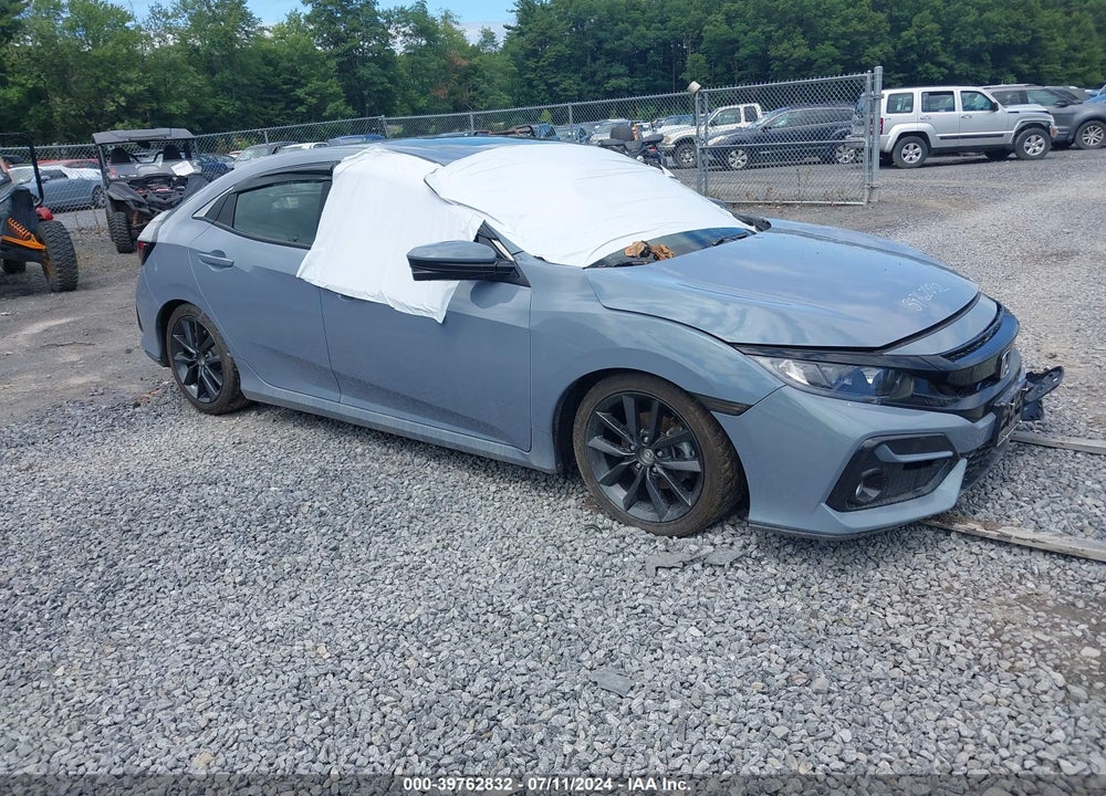2020 HONDA CIVIC EX VIN: SHHFK7H66LU406164