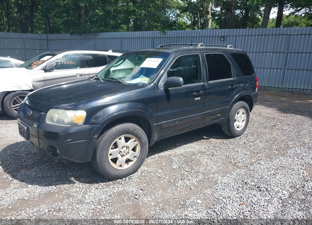 2007 FORD ESCAPE LIMITED VIN: 1FMCU94147KC06490