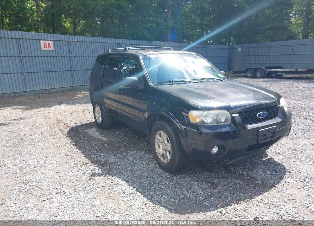 2007 FORD ESCAPE LIMITED VIN: 1FMCU94147KC06490