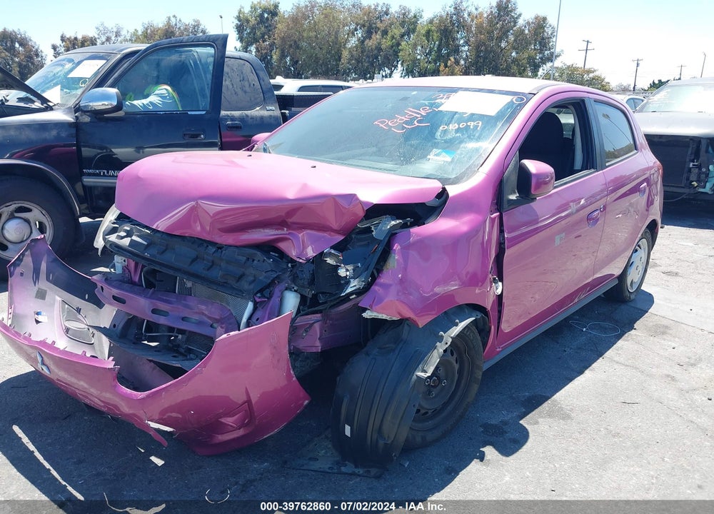 2015 MITSUBISHI MIRAGE DE/RF VIN: ML32A3HJ3FH010099