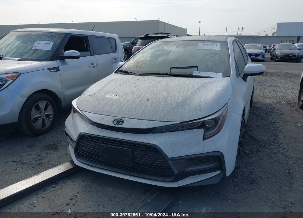 2022 TOYOTA COROLLA SE VIN: JTDS4MCE2N3507287