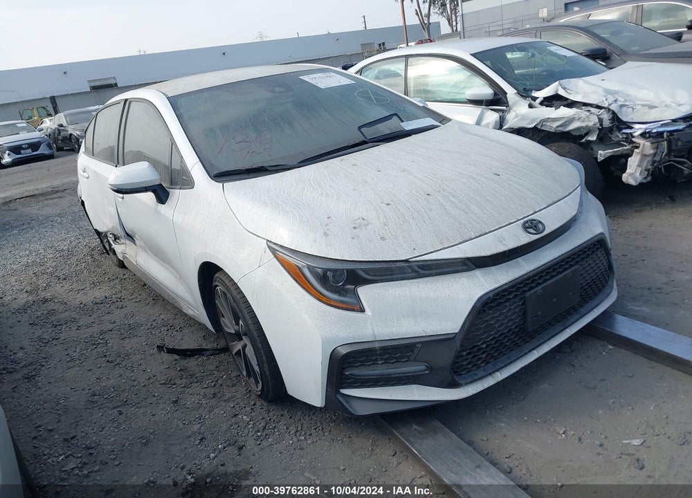 2022 TOYOTA COROLLA SE VIN: JTDS4MCE2N3507287