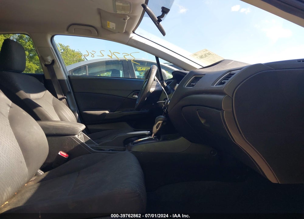 2015 HONDA CIVIC LX VIN: 19XFB2F59FE078702