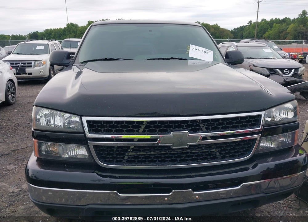 2006 CHEVROLET SILVERADO 1500 LS VIN: 2GCEK13V661326220