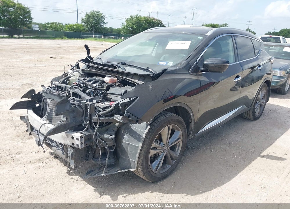 2019 NISSAN MURANO PLATINUM VIN: 5N1AZ2MJ3KN127299