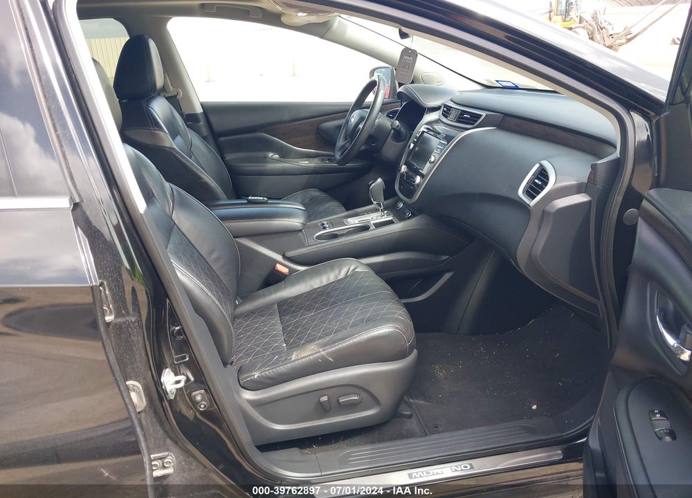 2019 NISSAN MURANO PLATINUM VIN: 5N1AZ2MJ3KN127299
