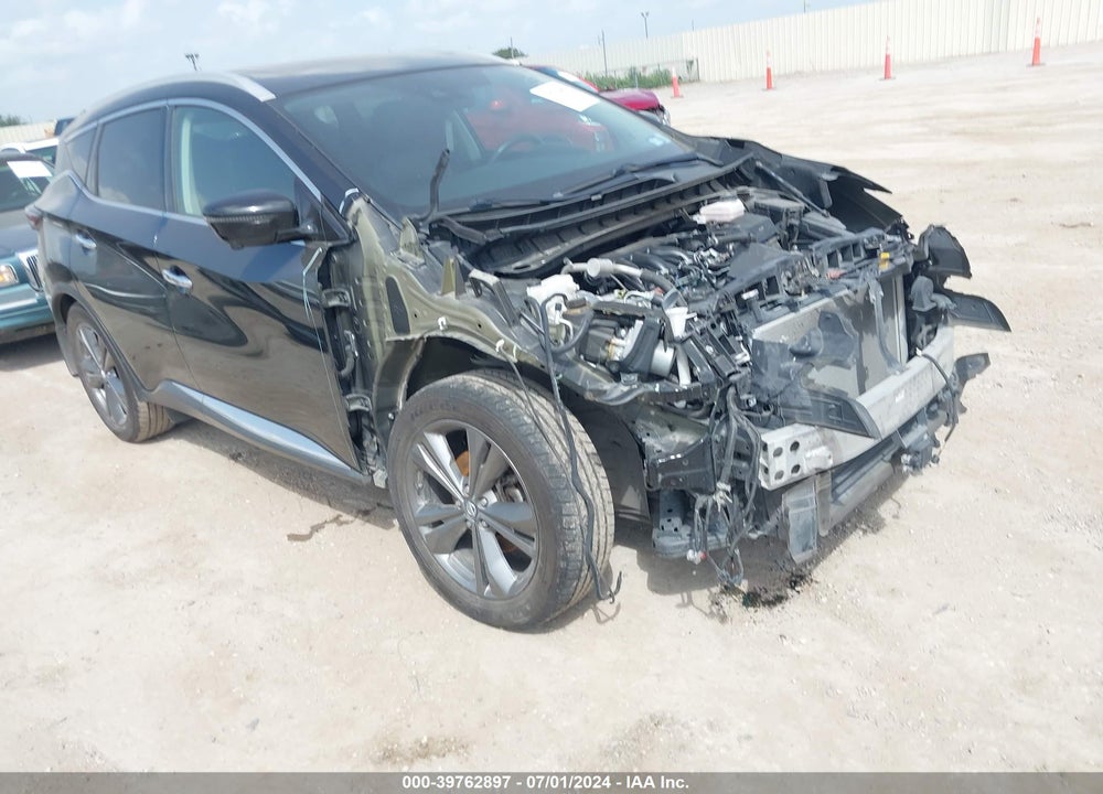 2019 NISSAN MURANO PLATINUM VIN: 5N1AZ2MJ3KN127299