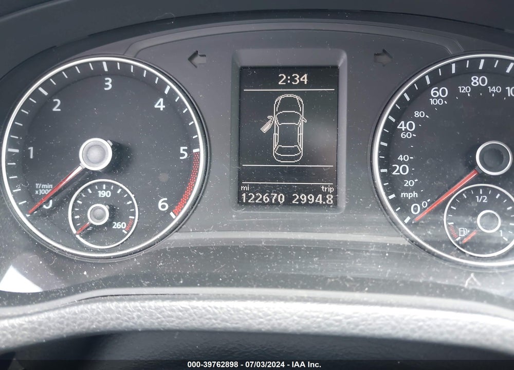 2013 VOLKSWAGEN PASSAT 2.0L TDI SEL PREMIUM VIN: 1VWCN7A37DC108309