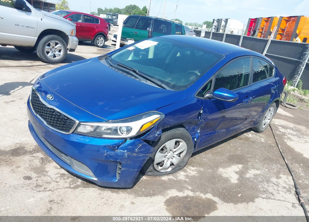 2017 KIA FORTE LX VIN: 3KPFL4A73HE116610