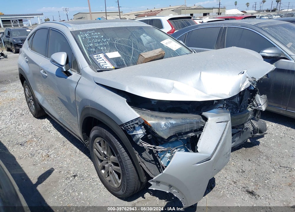2015 LEXUS NX 200T VIN: JTJYARBZ3F2015201
